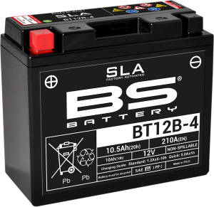 Sla Factory-activated Agm Maintenance-free Batteries Black