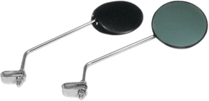 Universal Clamp On Mirror Black