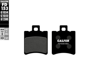 Semi-metallic Brake Pads, 1, nordicamoto.ro