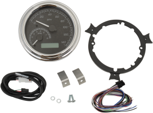 Mvx Series Fatbob Analog/digital Gauge System Gray, Black, 2, nordicamoto.ro