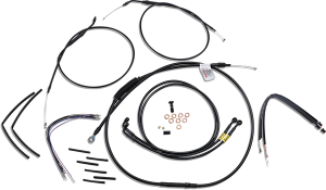 Jail Bar Cable Kit Black, 1, nordicamoto.ro