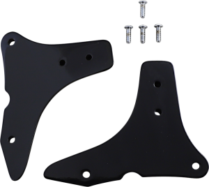 Sissy Bar Side Plates Black, 1, nordicamoto.ro
