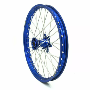 KITE Elite Mx-en Wheel, Silver Spokes Blue, Silver, Blue Hub 
