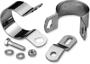 Midway Exhaust Mounting Kit Chrome, 1, nordicamoto.ro