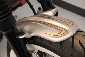 Front Fender Old School Black, 4, nordicamoto.ro