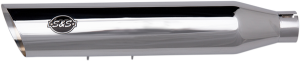Slash Cut Ec Slip-on Mufflers Chrome
