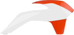 Laterale rezervor KTM 14-16 POLISPORT PORTOCALIU/ALB