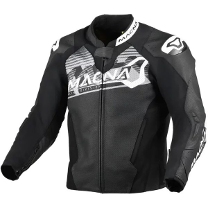 Geaca de piele sport MACNA BLITZ Negru 58, 3, nordicamoto.ro