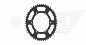 Standard Sprocket Rear 520 Black , nordicamoto.ro