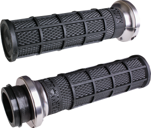 Harley Hart-luck Signature V-twin Lock-on Grips Black