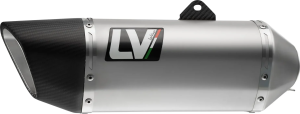 Tobă de eșapament LeoVince LV-14 R Slip-On pentru Kawasaki Z400 / Z500, 4, nordicamoto.ro