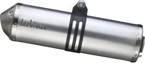 Tobă de eșapament LeoVince LV-X Slip-On pentru Kawasaki KLR650 (1997-2018), nordicamoto.ro