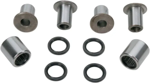 MOOSE RACING A-arm Bearing And Seal Kit Black, Chrome 