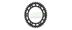 Pinion standard spate 525 negru, 1, nordicamoto.ro