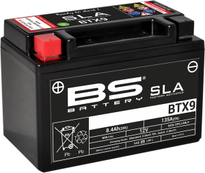 Sla Factory- Activated Agm Maintenance-free Battery Black