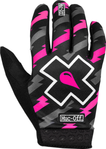 Manusi MTB Muc-OFF Black/Gray/Pink