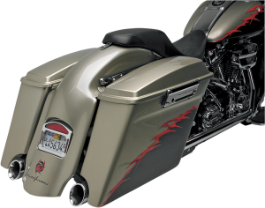 Bagger-tail Extended Rear Fender White