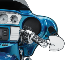 Adjustable Drop Mirror Mount Black, 4, nordicamoto.ro