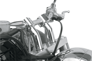 Kickback Handlebar Riser Silver, 1, nordicamoto.ro
