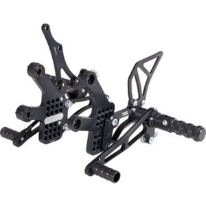 Rearset/footrest Anodized, Black, 5, nordicamoto.ro
