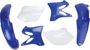 Set complet de carenaje pentru Yamaha albastru, alb