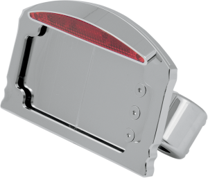 Swingarm Side Mount Half-moon Led Taillight And License Plate Mount Chrome
