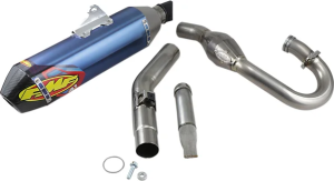 Sistem de evacuare Factory 4.1 Rct, anodizat albastru, 1, nordicamoto.ro
