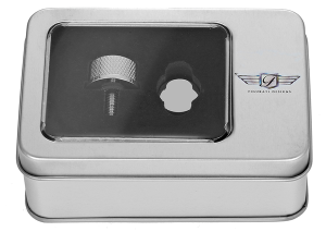 Seat Mounting Knob Silver, 4, nordicamoto.ro