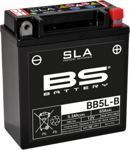 Sla Factory-activated Agm Maintenance-free Batteries Black