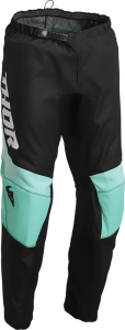 Pantaloni copii Thor Sector Chev Black/Mint