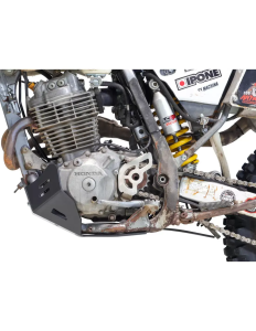 Placă de protecție avansată Honda XR400R, negru, 4, nordicamoto.ro
