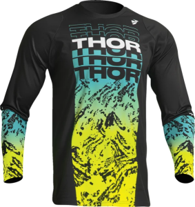 Youth Sector Atlas Jersey Black, Green S, 2, nordicamoto.ro