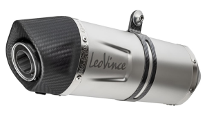 Lv One Evo Stainless Steel Full-system Exhaust Black, Matte, 4, nordicamoto.ro