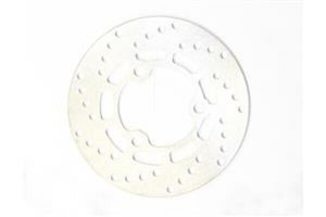 Round D-series Scooter Brake Rotor Silver, Stainless Steel, 1, nordicamoto.ro