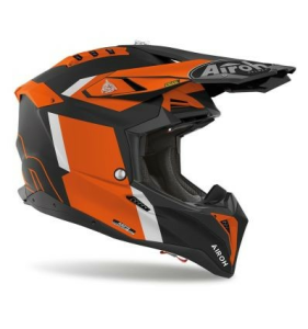 Casca Airoh Aviator 3 Glory Orange Matt