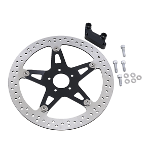 Big Brake Floating Rotor Kit Black, Silver, 1, nordicamoto.ro
