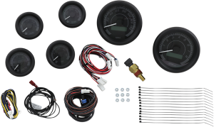 Mvx-8k Series Analog/digital Gauge Kit Black, Gray, 2, nordicamoto.ro
