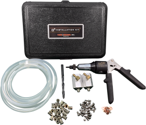 Complete Oxygen Sensor Installation Kit Black, Clear