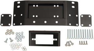 Winch Mount Kit Black, 1, nordicamoto.ro