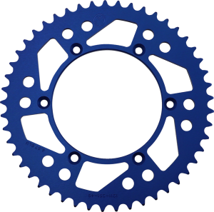 MOOSE RACING Rear Aluminum Sprocket Blue, 4, nordicamoto.ro