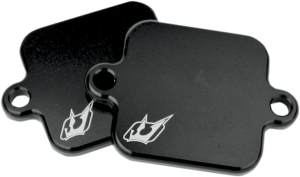 Engine Block Off Plates Black