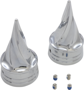 Front Axle Nut Cover Silver, 2, nordicamoto.ro