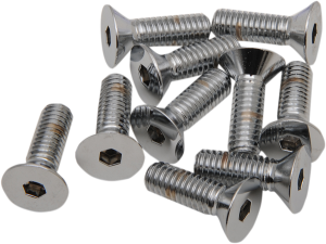 Countersunk Socket-head Bolts Silver, 2, nordicamoto.ro