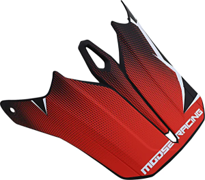 F.i. Agroid Helmet Visor Kit Black, Red