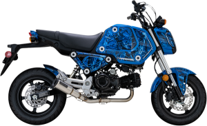 Hi-output Hooligan Exhaust System Brushed, 2, nordicamoto.ro