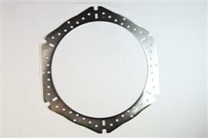 Round Fixed Brake Rotor Zinc