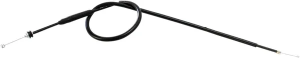 MOOSE RACING Black Vinyl Throttle Cable Black 