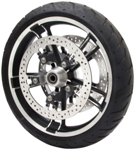 Big Brake Floating Rotor Kit Black, Silver