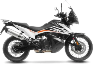 Tobă de eșapament LeoVince LV One Evo Slip-On pentru Husqvarna Norden 901, 4, nordicamoto.ro