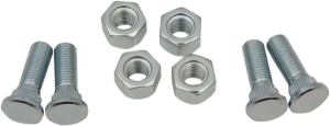 MOOSE RACING Wheel Stud-nut Kit Silver 